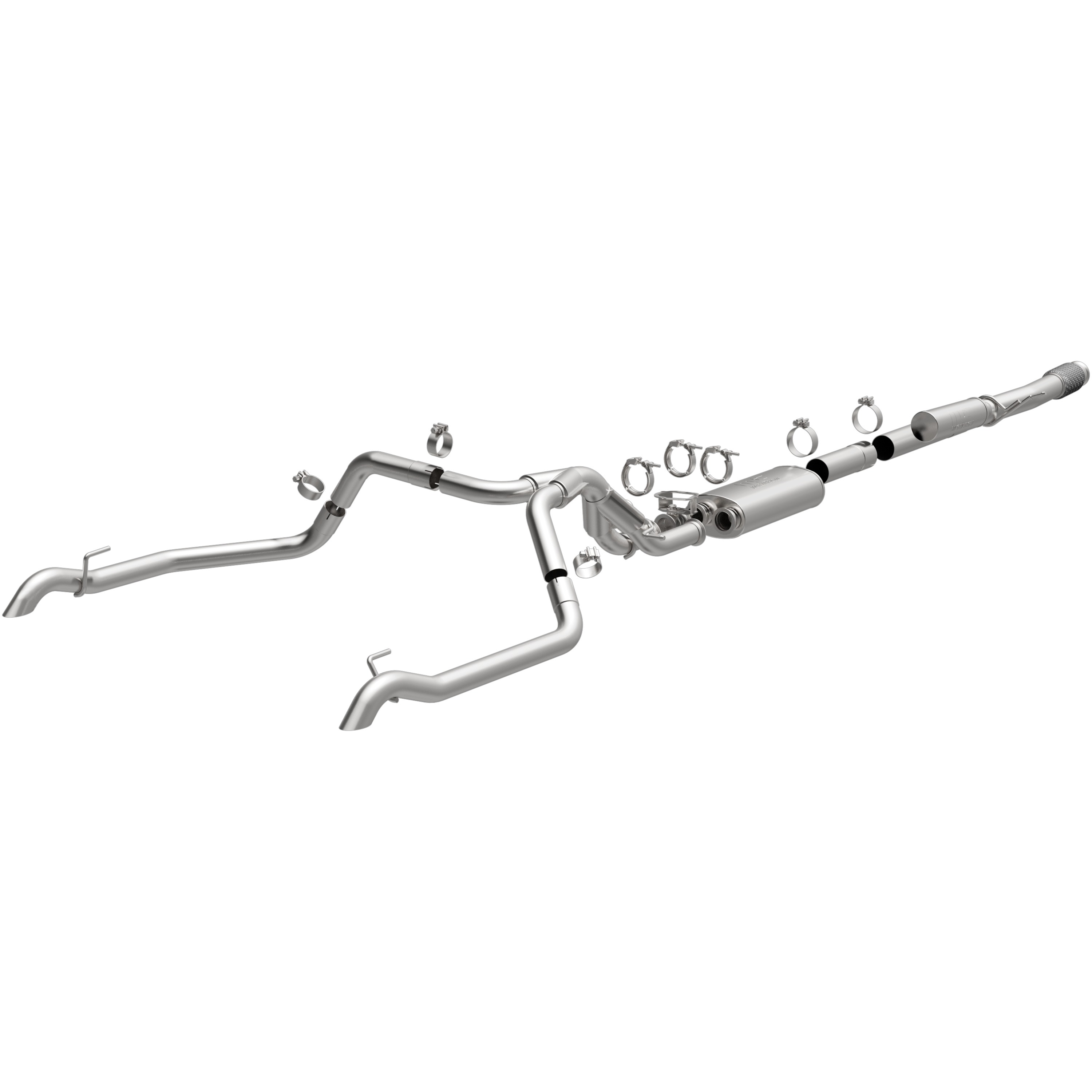 MagnaFlow Exhaust Products 19703 Overland Series Stainless Cat-Back System